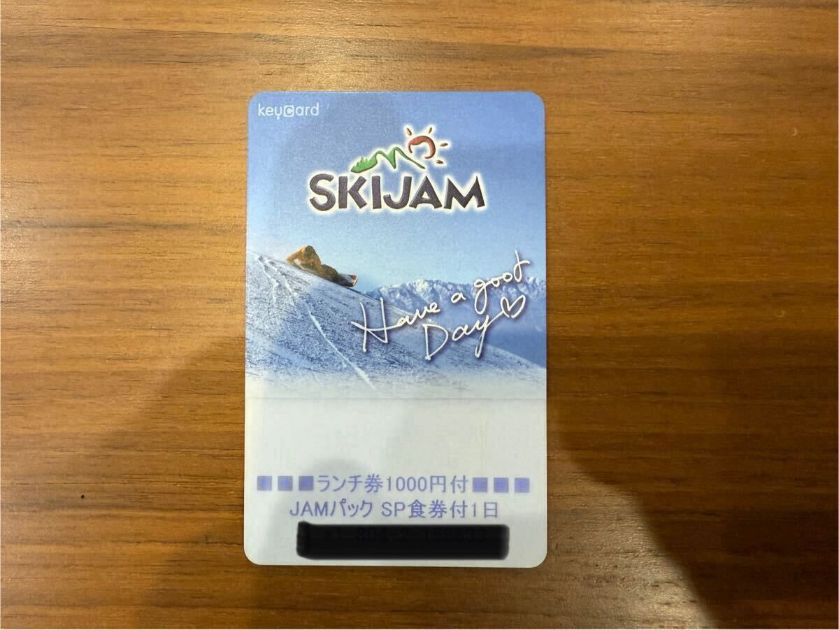 スキージャム勝山 リフト券 2枚セット