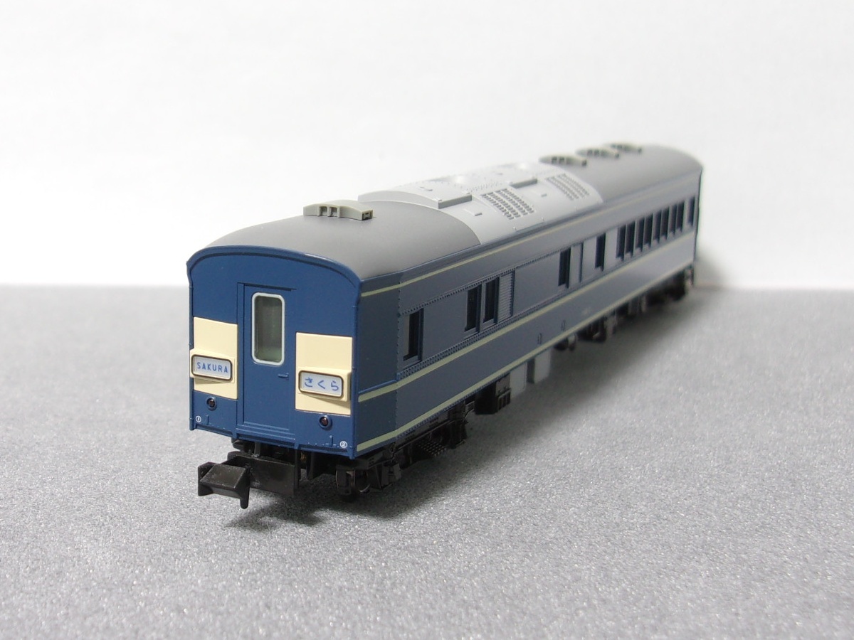 KATO 5084-1ACDマヤ20 2 さくら assyパーツ#佐世保編成 マヤ20 2」をAssyパーツで組む。KATO 5084-2 | NGaugeJP - N