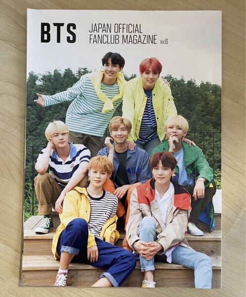 BTS★防弾少年団 ファンクラブ会報vol.6 JPFC 公式 バンタン 2018年 JAPAN FC 正規品