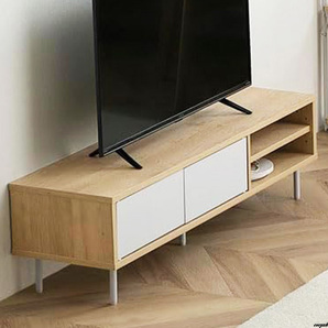 【綺麗な木目調AVボード】 テレビ台 ローボード 幅約100.0cm 開け閉めスムーズ おしゃれ 32型~45型対応 一人暮らし 収納付き