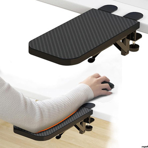 【デスクトップアームレストとして肘掛けや腕のサポートに最適です】 デスクトップアームレスト 肘掛け アームレスト 折り畳み可能