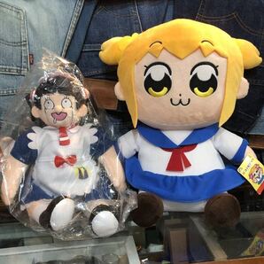 【即決/送料無料】ポプ子ビッグぬいぐるみ&ロボコA賞ぬいぐるみ アニメキャラぬいぐるみセットまとめ売りポプテピピック 僕とロボコ