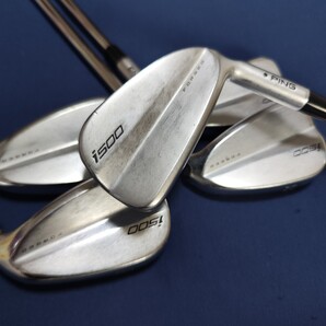 プロ支給品 PING / i500アイアン 6〜W 5本セット / NS PRO PROTOTYPE SYSTEM3(X)シャフトも完全プロトタイプ!!