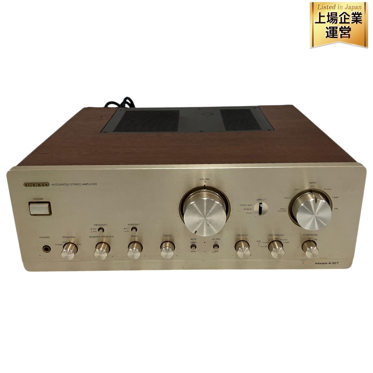 Yahoo!オークション -「onkyo a-927」(オーディオ機器) の落札 Yahoo!オークション -「onkyo a-927」(オーディオ機器) の落札