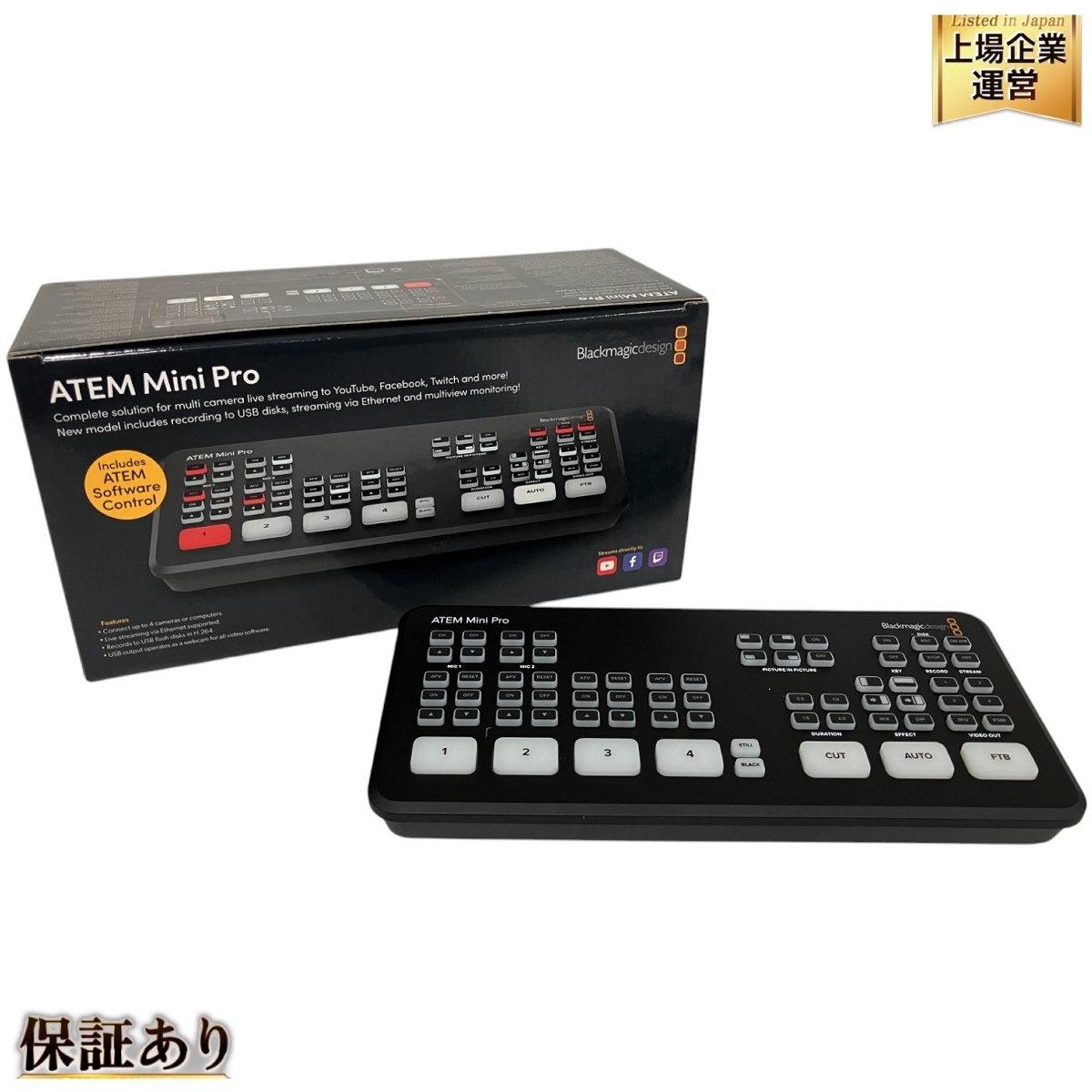 Yahoo!オークション -「atem mini pro」の落札相場・落札価格 Yahoo!オークション -「atem mini pro」の落札相場・落札価格