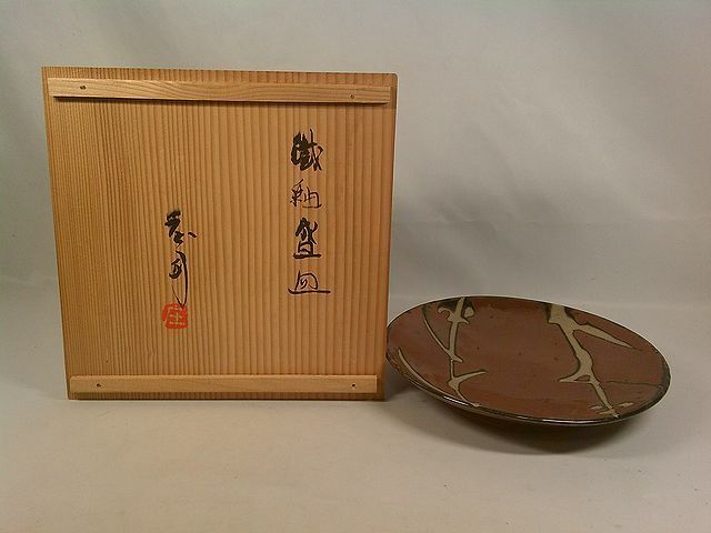 胡】益子焼 滝田項一 色絵 蝶の図 中皿 共箱 4枚セット 師 富本 胡】益子焼 滝田項一 色絵 蝶の図 中皿 共箱 4枚セット 師 富本