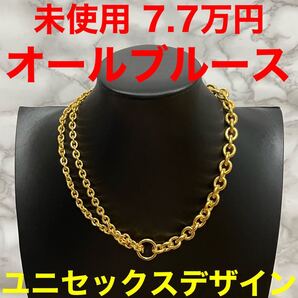 AllBlues オールブルース ダブルネックレス ゴールド シルバー チェーン アクセサリー
