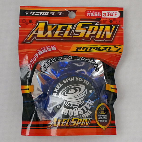 新品・未使用☆AXEL SPIN アクセルスピン テクニカルヨーヨー ブルー 1個 クラッチ機能搭載 YOYO | 新品 | 送料無料