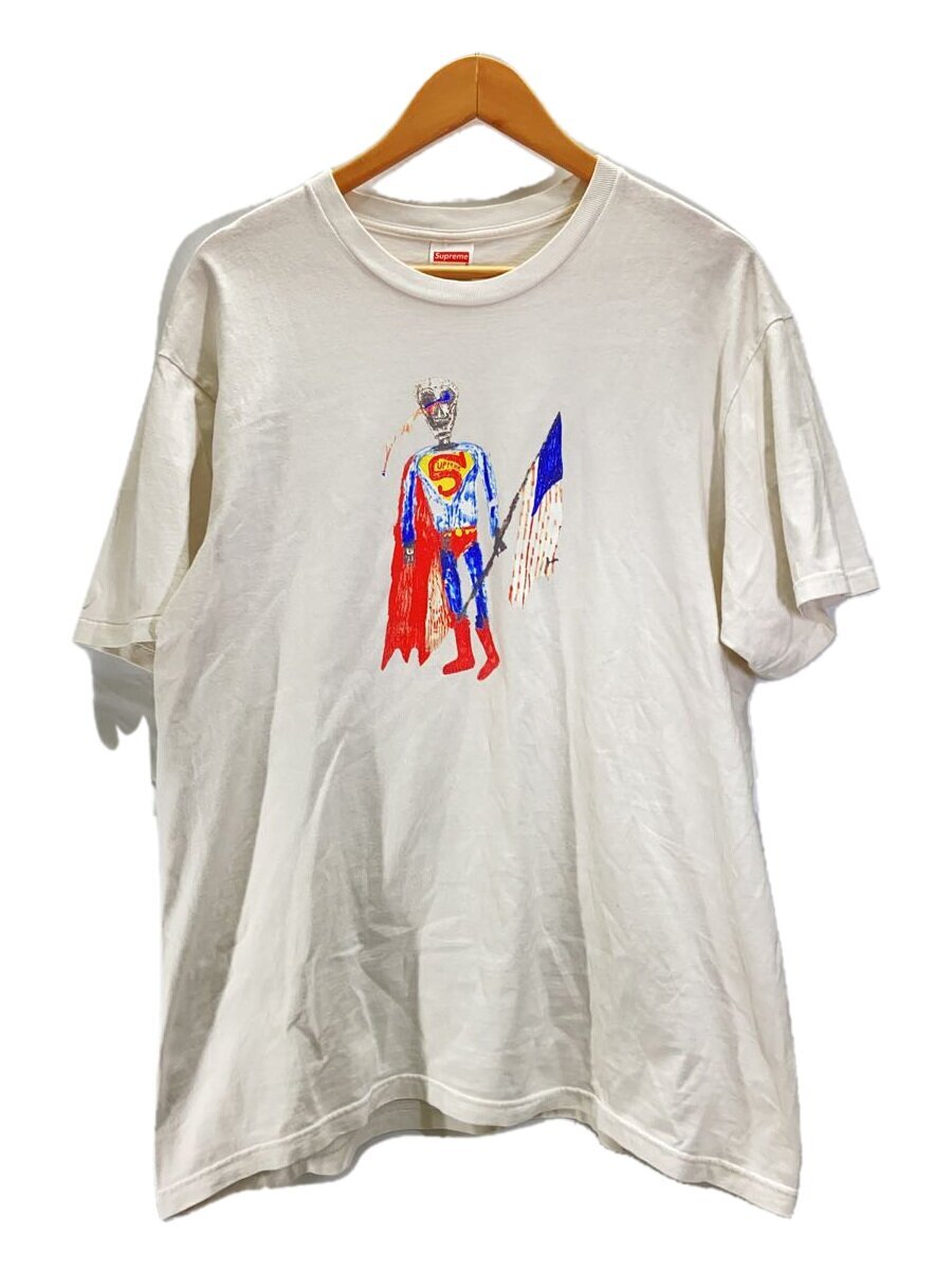 Supreme◆Tシャツ/M/コットン/WHT/21SS/Skeleton Tee