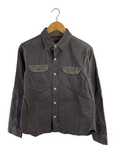 AT-DIRTY◆長袖シャツ/M/コットン/GRY