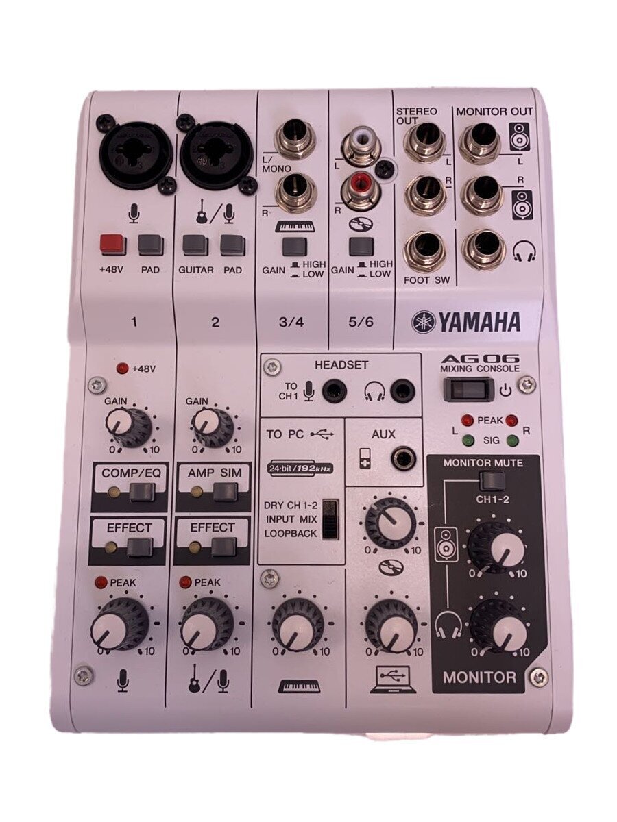 2025年最新】Yahoo!オークション -yamaha ag06の中古品・新品 2025年最新】Yahoo!オークション -yamaha ag06の中古品・新品