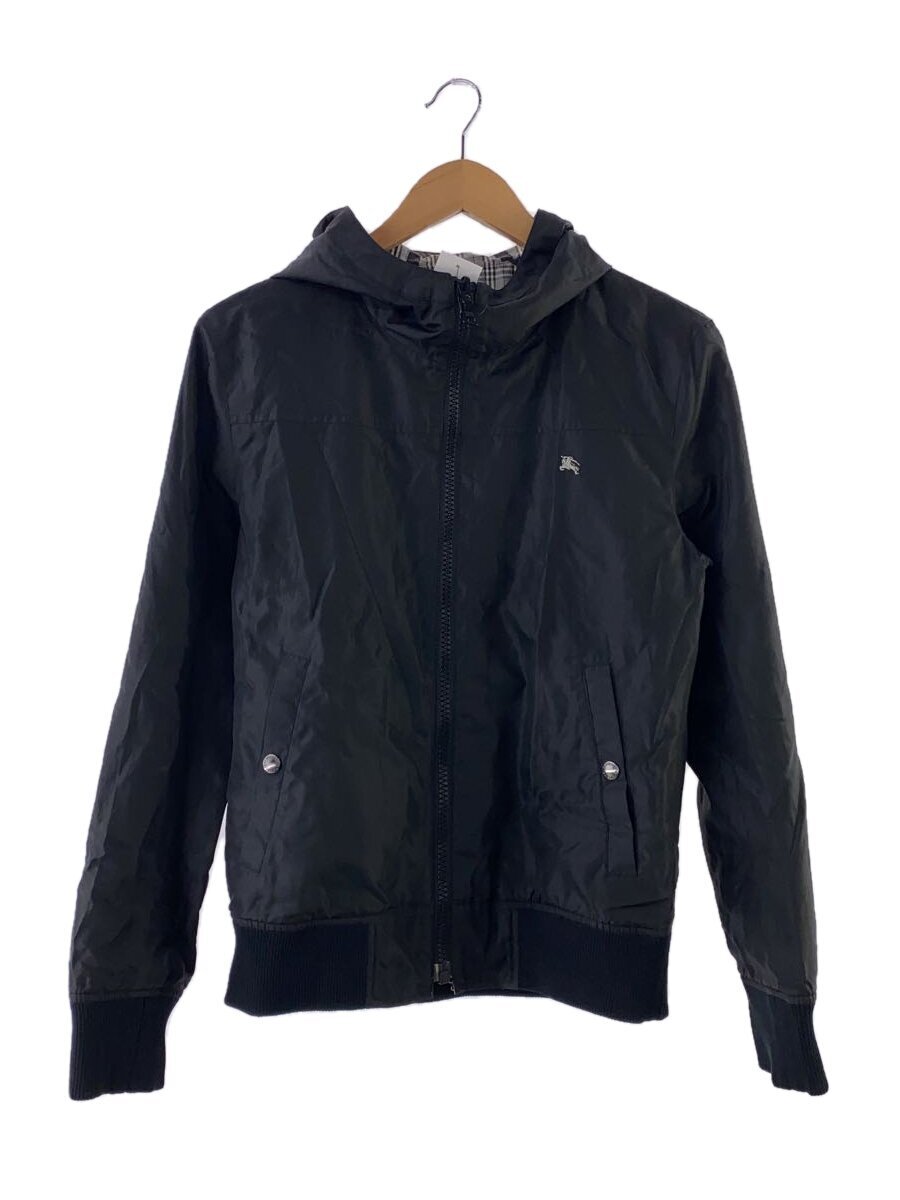 BURBERRY BLACK LABEL◆ジャケット/M/ポリエステル/BLK/BMP10-209-06