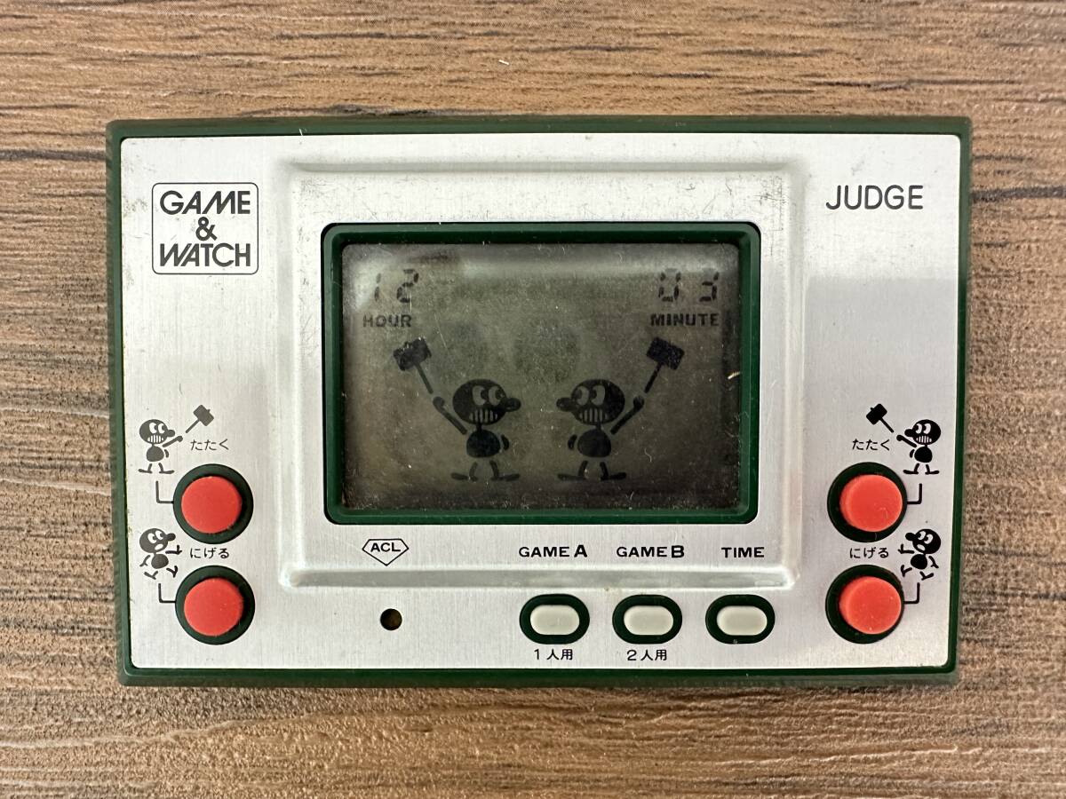 Yahoo!オークション -「ゲームウォッチ ジャッジ」(ゲーム Yahoo!オークション -「ゲームウォッチ ジャッジ」(ゲーム