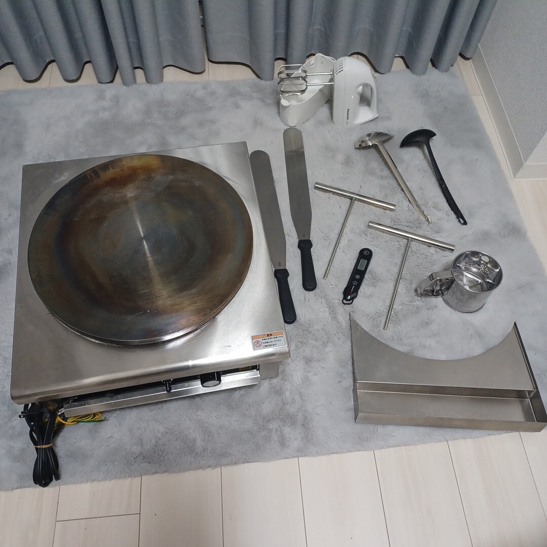 Yahoo!オークション -「電気クレープ焼き器」(厨房機器) (店舗 Yahoo!オークション -「電気クレープ焼き器」(厨房機器) (店舗