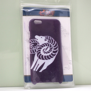 Apple iPhone 6s, iPhone 6 用 七つの大罪 ハードケース ゴウセル紋章 ノーマル 紫色 パープル 未開封品 iPhone6s ケース