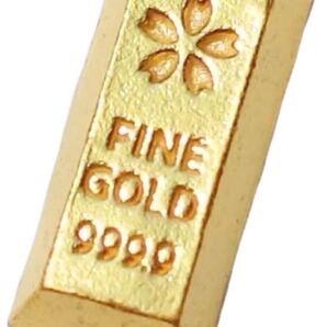 【本物保証・未使用品】純金 (24k) 1グラム インゴット(桜デザイン)国内品 24金 貴金属
