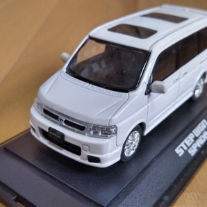 即決 エブロ HONDA STEP WAGON SPADA ホンダ ステップワゴン スパーダ ホワイト 白 1/43 絶版 レア