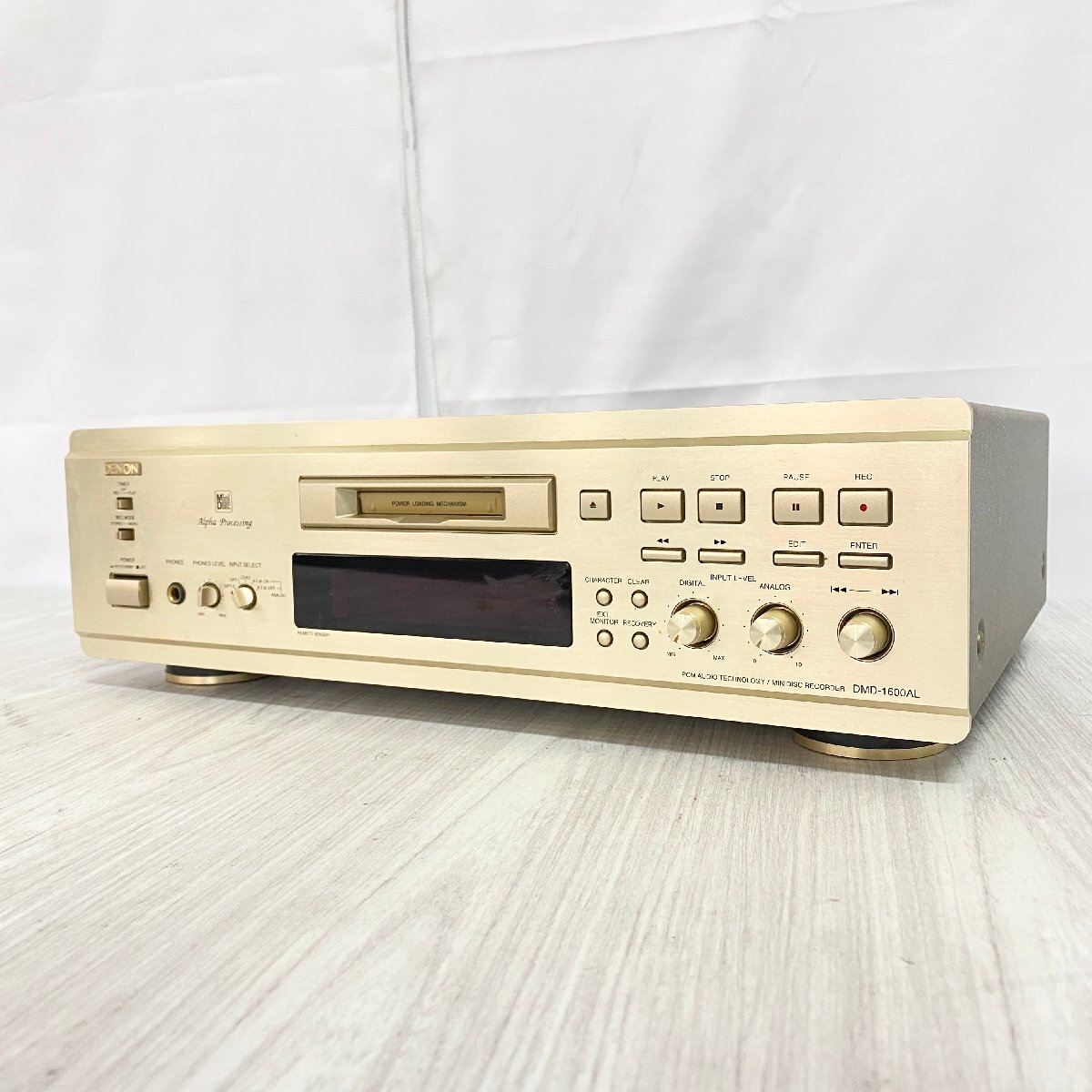 Yahoo!オークション -「denon dmd-1600al」(MDデッキ Yahoo!オークション -「denon dmd-1600al」(MDデッキ