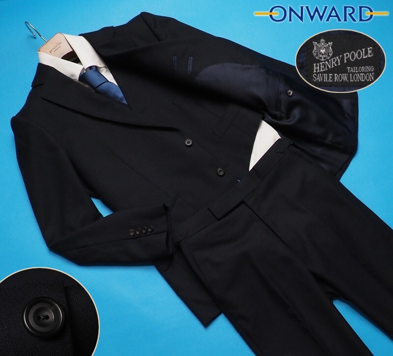 Yahoo!オークション -「henry poole」(シングルスーツ) (スーツ Yahoo!オークション -「henry poole」(シングルスーツ) (スーツ