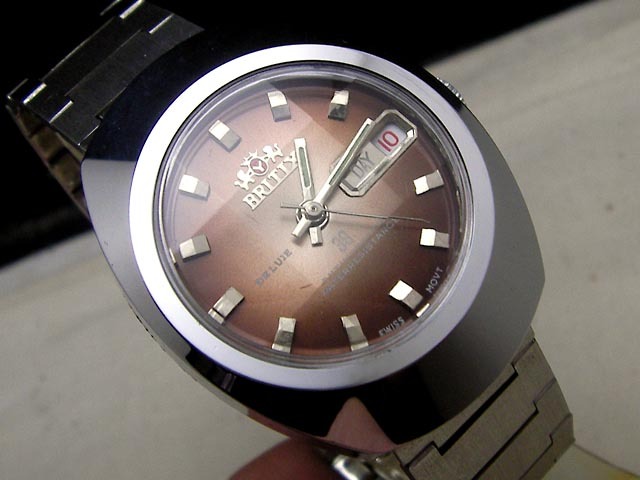 【アンティークレア物】BRITIX 17 JEWELS 手巻き時計 Yahoo!オークション -「britix」(アクセサリー、時計) の落札