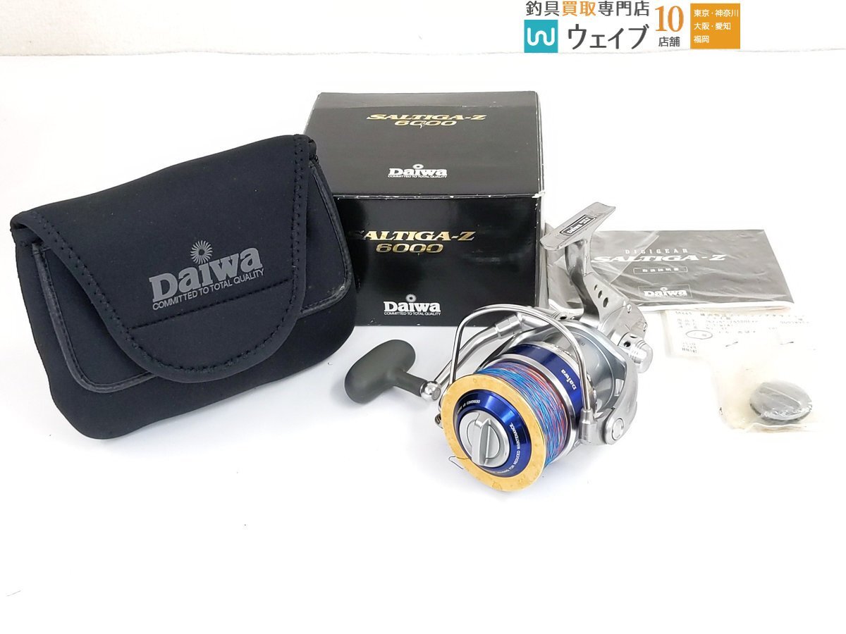 Yahoo!オークション -「ソルティガz 6000」(ダイワ) (スピニング Yahoo!オークション -「ソルティガz 6000」(ダイワ) (スピニング