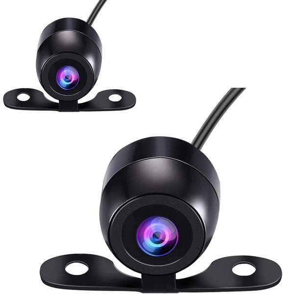 HD バックカメラ 車載カメラ 高畫質 超広角 超強暗視 超小型 鏡像 IP68高防水 高感度レンズ搭載 12V車汎用 2個