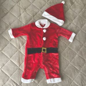 トイザらス/ベビザらス ベビー 70サイズ クリスマスコスプレ サンタコス サンタコスチューム サンタコスプレ ローパース 男の子/女の子