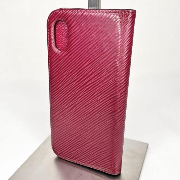 LOUIS VUITTON ルイヴィトン エピ iPhoneケース フォリオ