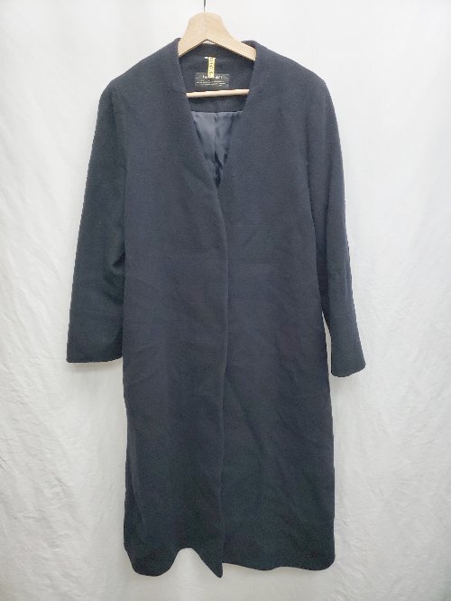 美品PARC LAMUバーニーズニューヨーク　ライトグレーノーカラージャケットM 美品PARC LAMUバーニーズニューヨーク ライトグレーノーカラー