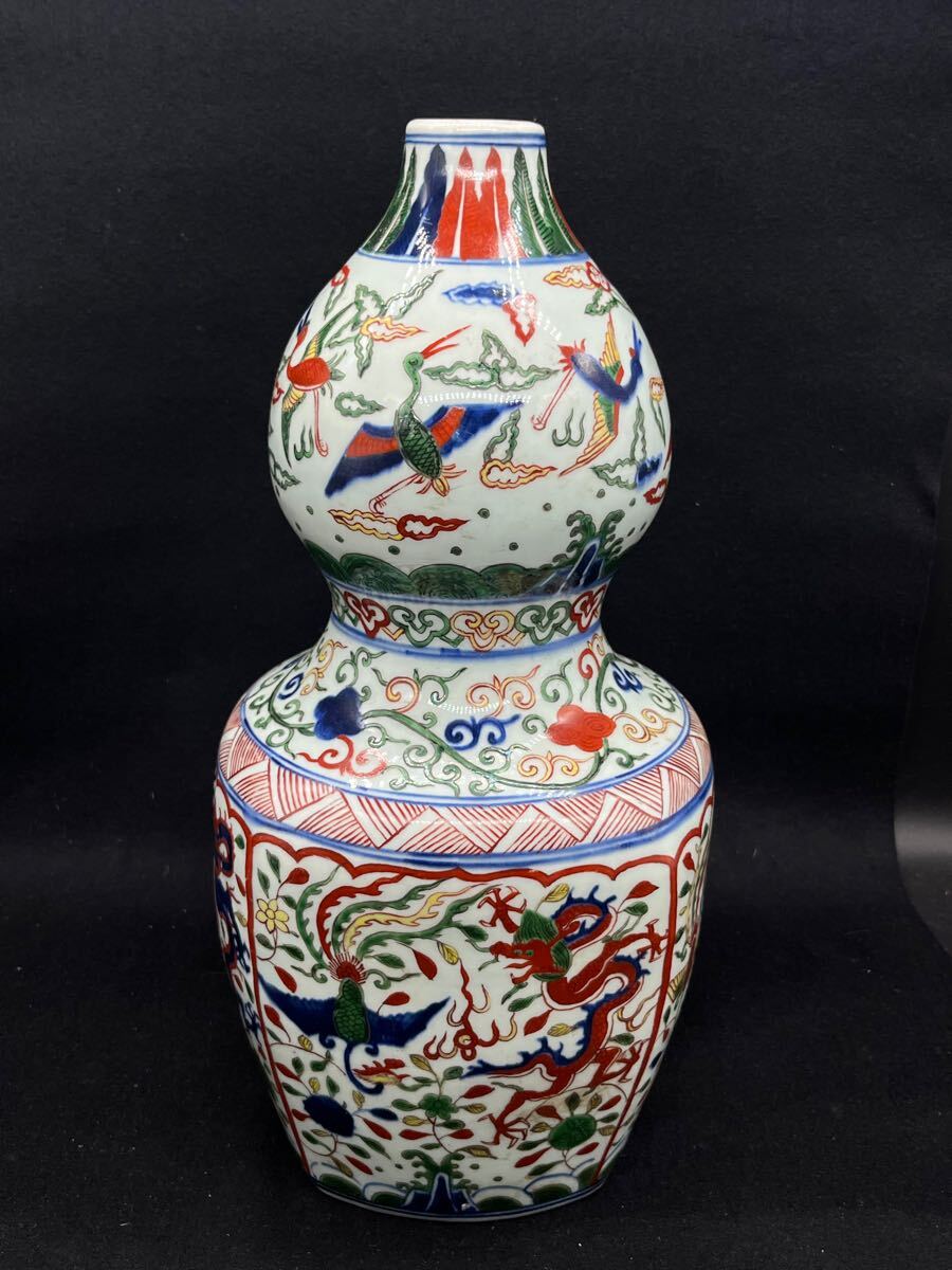 Yahoo!オークション -「中国美術 壺」(色絵磁器) (骨董陶磁器 Yahoo!オークション -「中国美術 壺」(色絵磁器) (骨董陶磁器