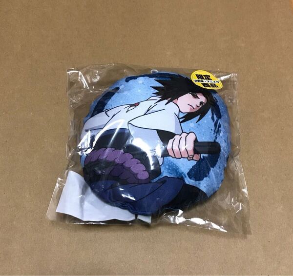 NARUTO-ナルト-疾風伝 文教堂 アニメガ くっしょんキーホルダー ミニクッション うちはサスケ