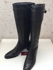 #bene винт BENEBIS# не использовался натуральная кожа сапоги 21.5cm EEE черный # подробно о товаре . прочтение желающий
