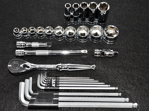 ★SIGNET・KTC 9.5sq ラチェット ソケット 他 6種類 セット★ラ