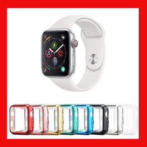 Apple Watchケース 40mm 8パック HDクリア超薄型TPUスクリーンプロテクター