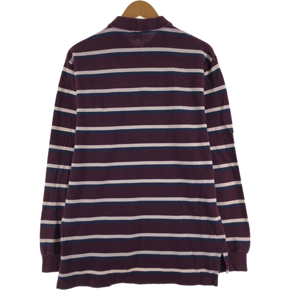 古着 ラルフローレン Ralph Lauren POLO by Ralph Lauren 長袖 ボーダー ポロシャツ メンズL相当 /eaa507903 古着 ラルフローレン Ralph Lauren POLO by Ralph Lauren 長袖 ボーダー ポロシャツ メンズL相当 /eaa507903