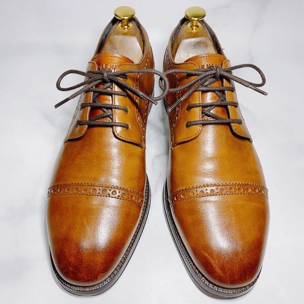 【早い者勝ち】【スピード発送】COLE HAAN ストレートチップ メダリオン C30097