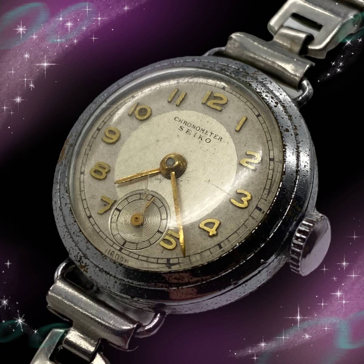 『5年保証』 Yahoo!オークション -「chronometer」(レディース腕時計) の落札 アナログ(手巻き)