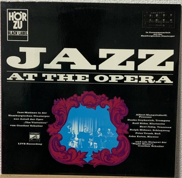 送料無料! 独オリジナル! Jazz at the opera 欧州ジャズ名盤! ゴイコビッチ マンゲルスドルフ
