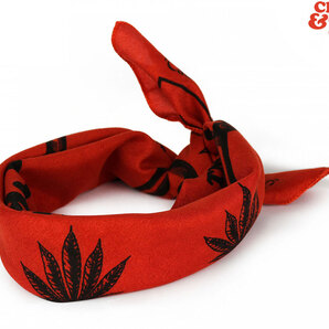 CHEECH&CHONG チーチ&チョン グラス BANDANA バンダナ レッド チーチョン カンナビスカップ ハイタイムズ マリファナ 大麻 420 thc