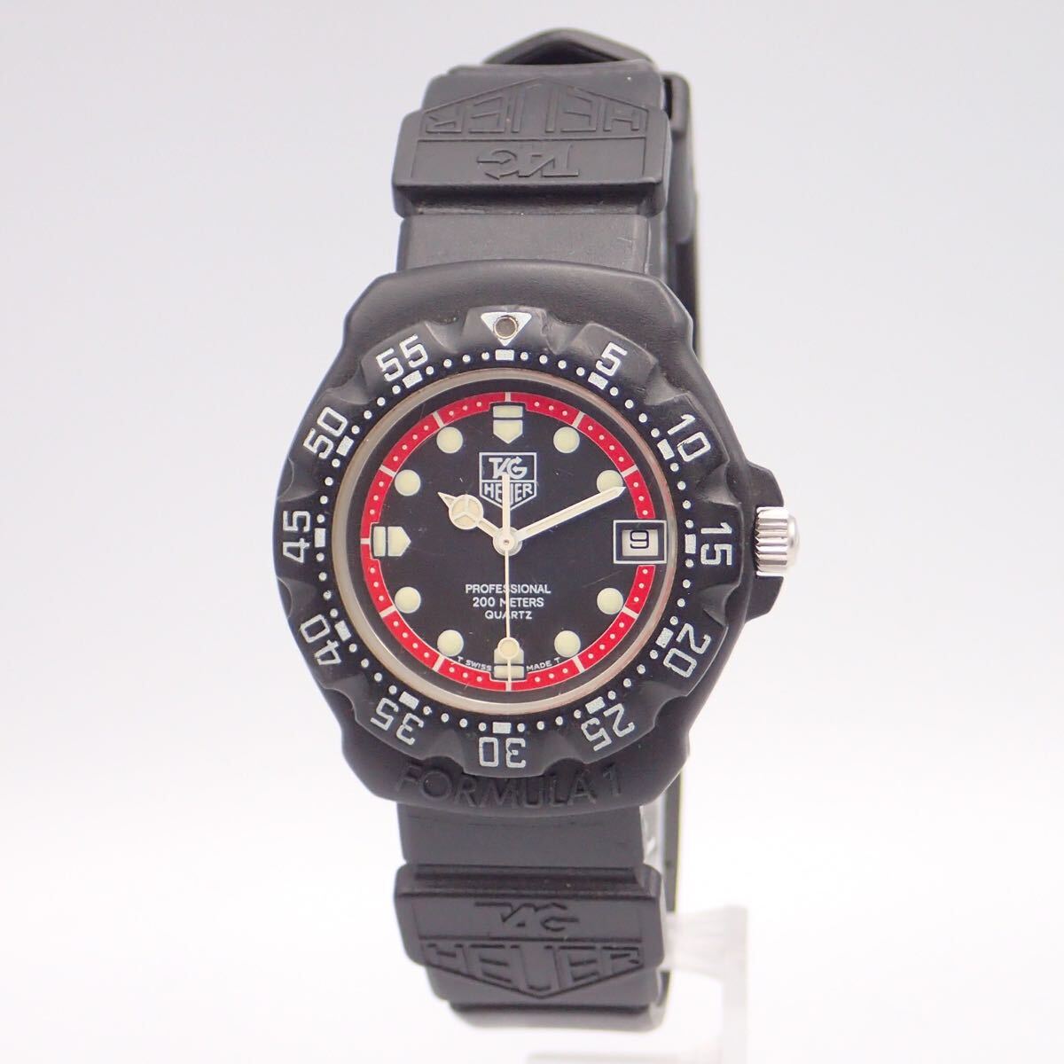 Tag Heuer フォーミュラ1 383.513/1 メンズ黒稼働品