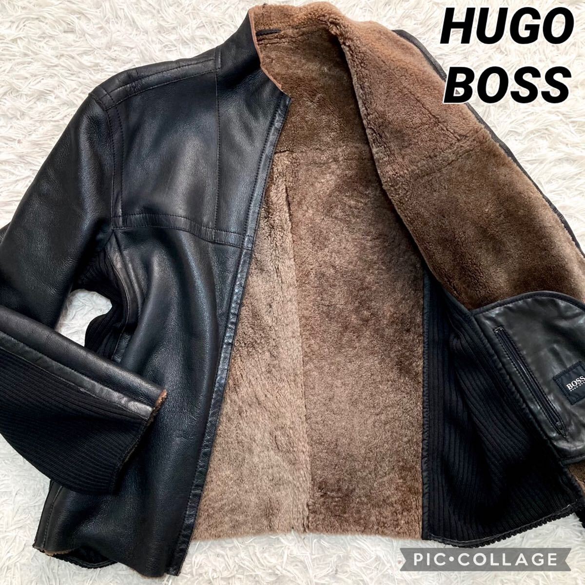 Yahoo!オークション -「hugo boss ヒューゴボス ムートン Yahoo!オークション -「hugo boss ヒューゴボス ムートン