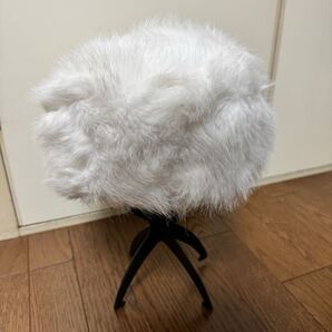 女性のためのファッショナブルなアウトドアフェイクファーハット厚手の暖かいシンプル 漁師帽 レディーモンゴルハット 帽子 防寒A