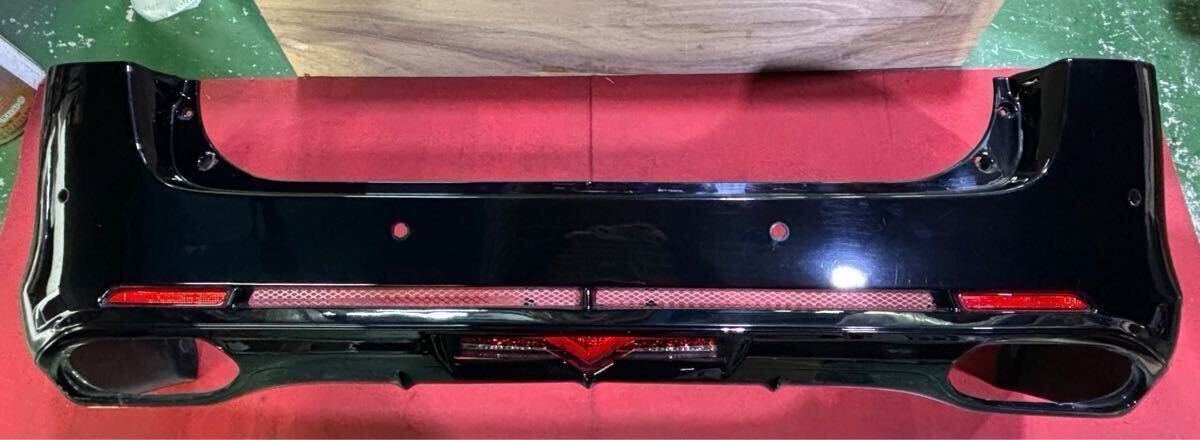 * in voice соответствует возможно * Toyota 20 Alphard задний бампер AIMGAIN Aimgain чёрный 86 для задние противотуманные фары имеется пояснительная записка обязательно чтение! *T1241