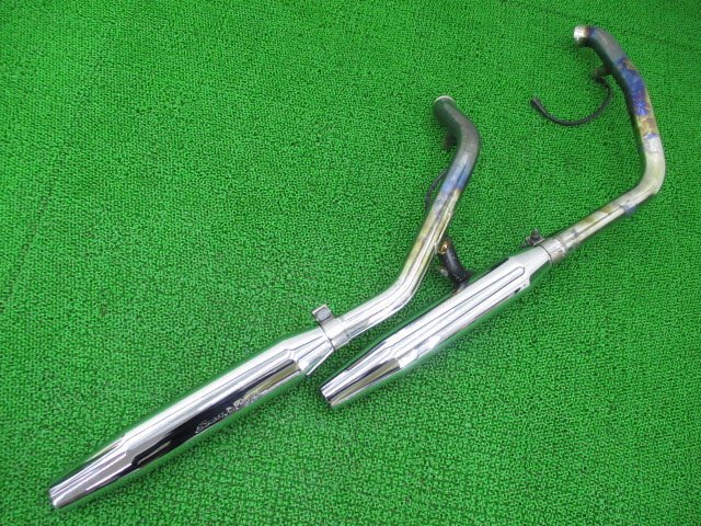 Yahoo!オークション -「ハーレー 純正 マフラー fxdl」の落札