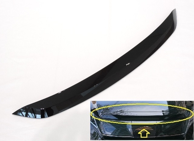 トヨタ純正 60系ハリアー GRスポーツ用 ボンネットフード フロントモール 後