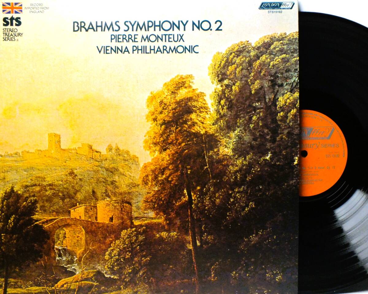 ブラームス 交響曲第2番 LPレコード LP レコード フルトヴェングラーのブラームス/交響曲第2番 独