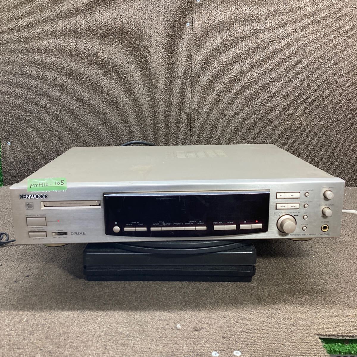 Yahoo!オークション -「kenwood dm-7080」(MDデッキ Yahoo!オークション -「kenwood dm-7080」(MDデッキ
