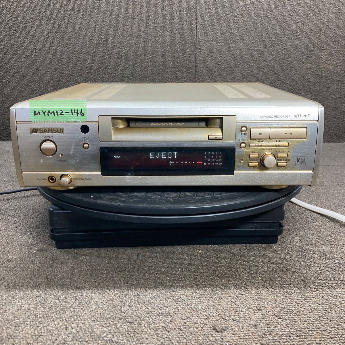 Yahoo!オークション -「sansui」(MDデッキ) (オーディオ機器)の Yahoo!オークション -「sansui」(MDデッキ) (オーディオ機器)の