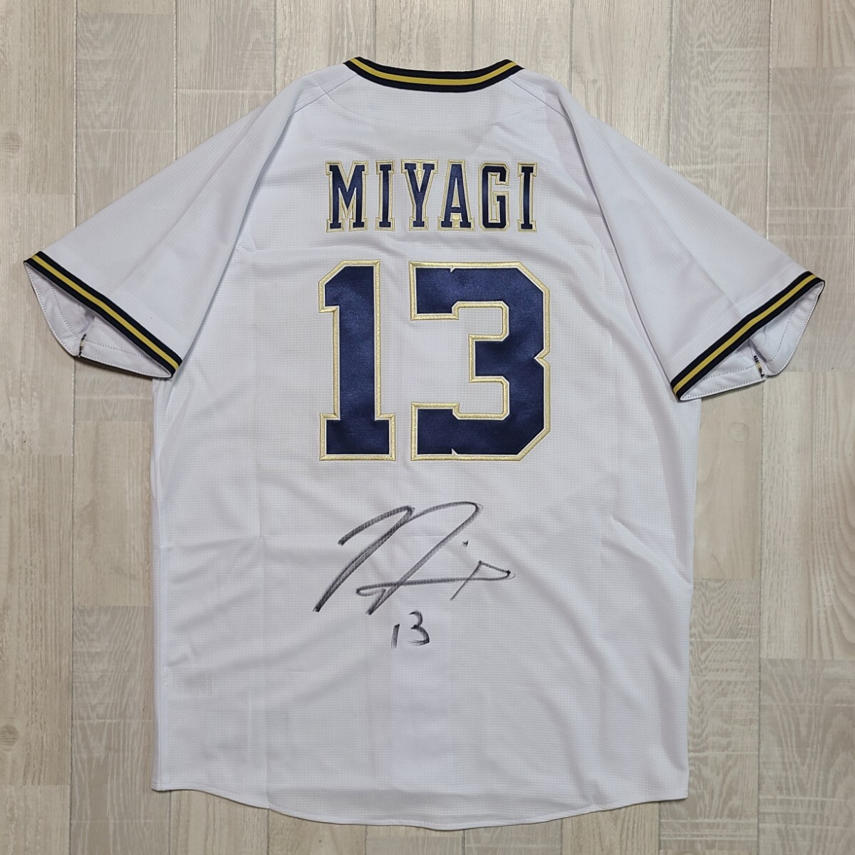 オリックスバファローズ 後藤光尊選手 サイン入りユニフォーム オリックスバファローズ 後藤光尊選手 サイン入りユニフォーム