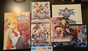 PS3 BLAZBLUE ブレイブルー 特典セット ねんどろいど アートブック メモリアルブック サウンドトラック アクリルスタンド